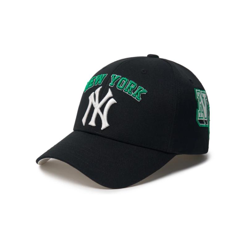 MLB Полиэстер, Хлопок Бейсбольные кепки Унисекс Черный Мода 3ACPV044N50BKS F