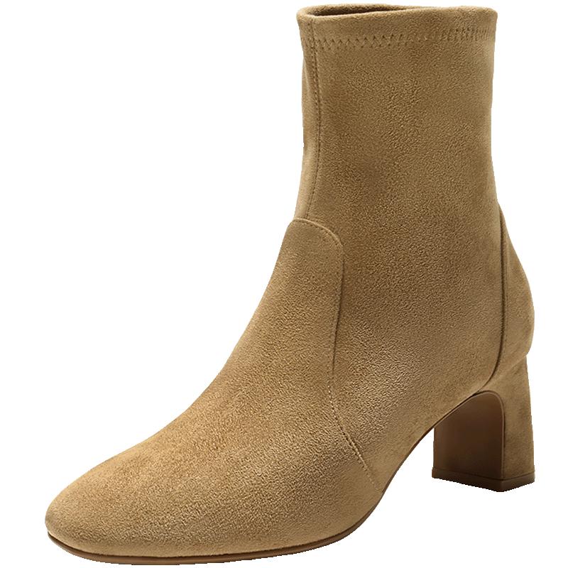 Belle Women's E5P1DDZ5 Elegant Ankle Boots