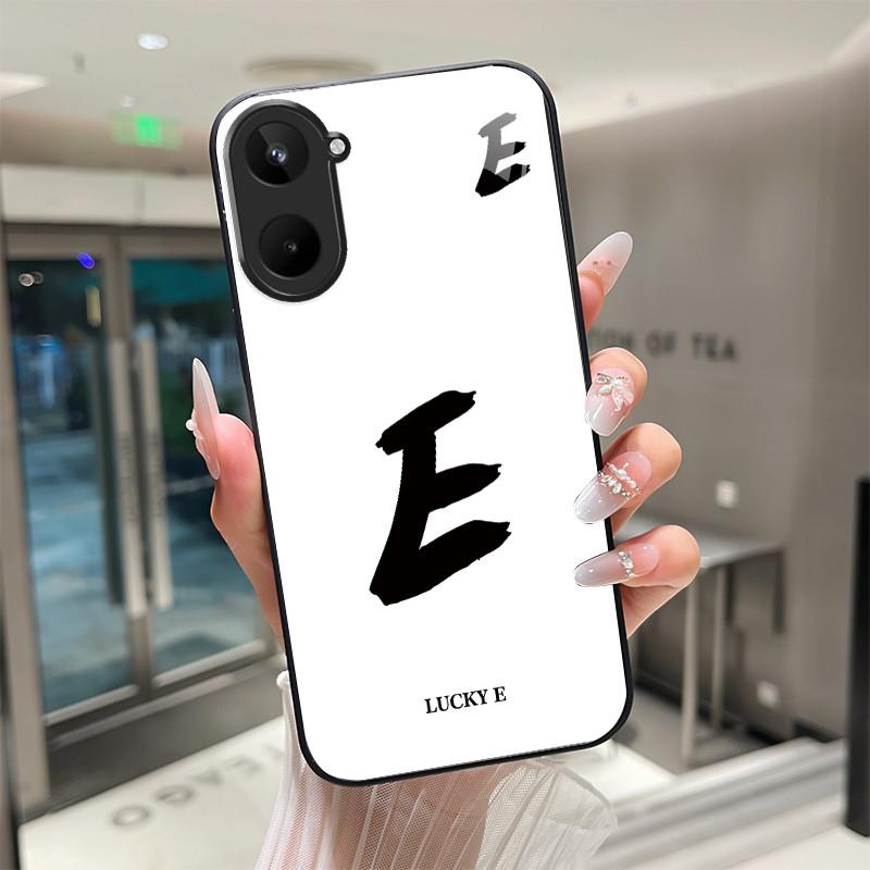 Case For Realme 10 Pro Plus 4G 5G Lucky Letters Back Cover Capa For Realme10 10Pro 10Pro+ Tempered Glass Soft TPU Protect Fundas