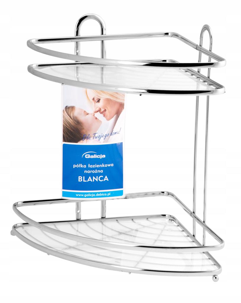 Corner Bathroom Shelf Galicja Blanca 0697 2P 1 Pc
