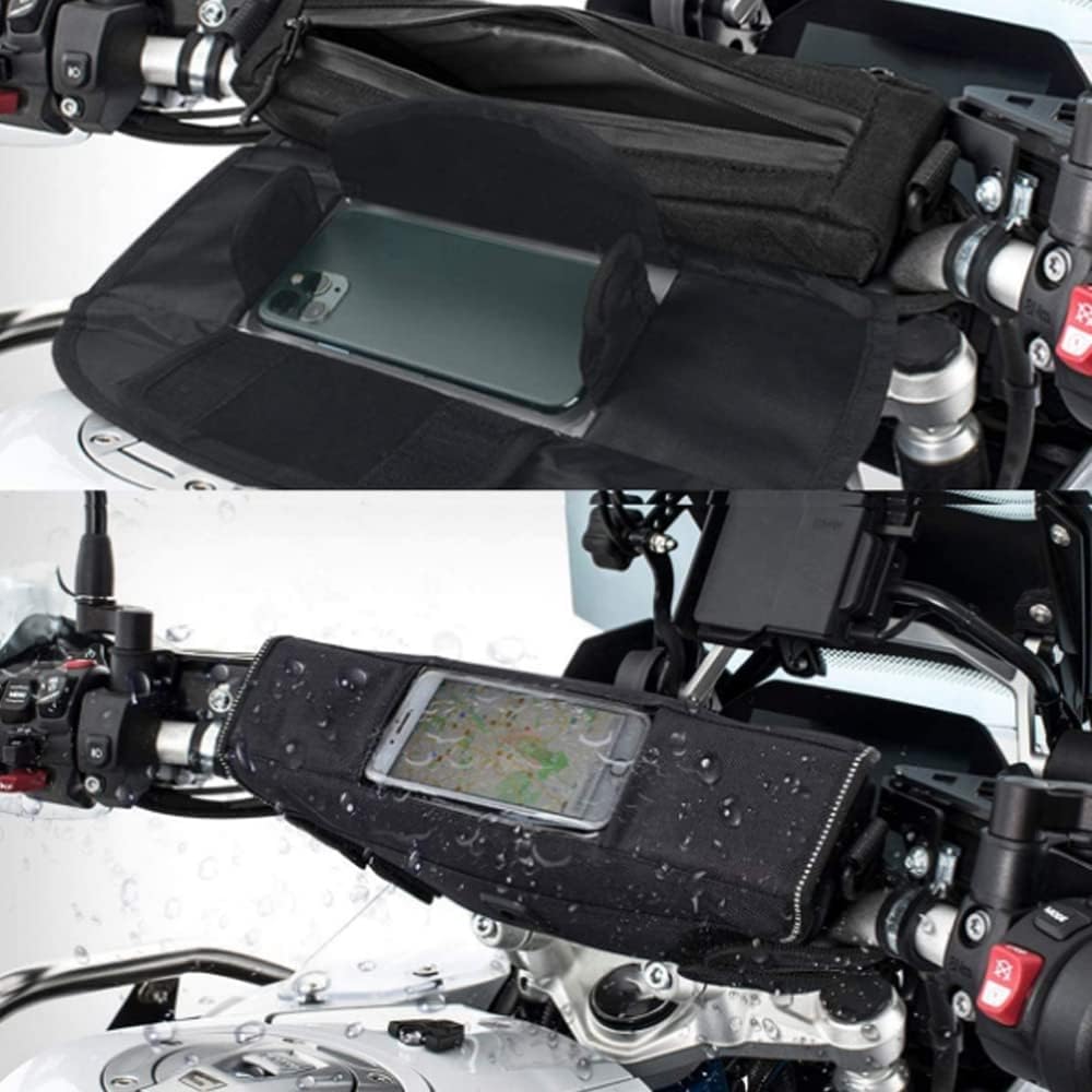 For W230 Meguro S1 Motorcycle Handlebar Waterproof Storage Travel Tool Portable Storage Tool Waterproof Bag (2025) Accessories Bag, Bag, Bag, Bag,