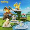Genuine  Anime Action Figures Pvc Charizard Blastoise Arcanine Lapras Venusaur Dragonite Display Christmas Easter Gift