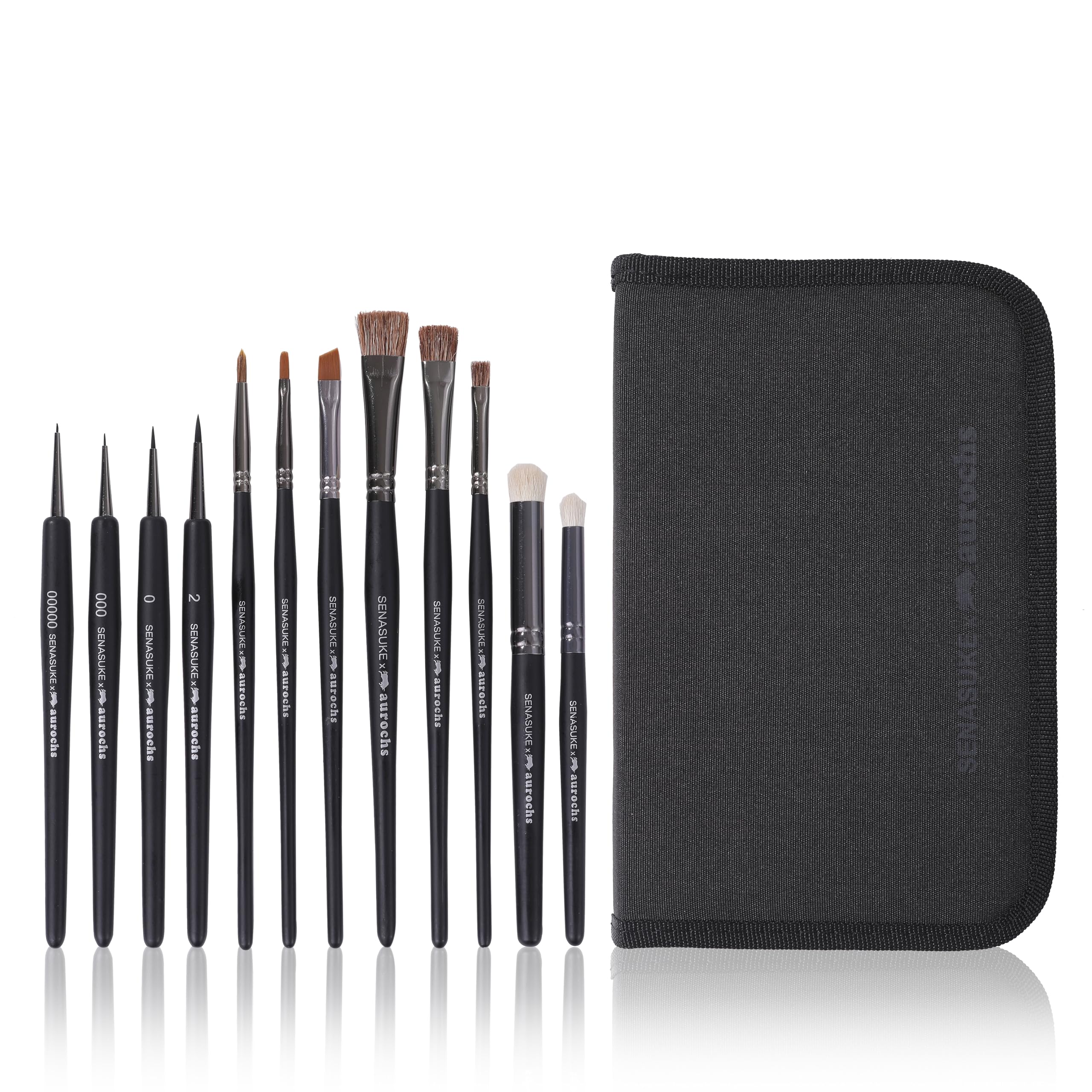 

by aurochs x SENASUKE BRUSH MASTER The Ultimate Brushes Selected by Professional Painters for Detailed and the Full Painting A Senasuke Collaboration