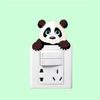 Self-Adhesive Light Switch Sticker Cartoon Removable Wall Sticker Animal Switch Sticker  Home Decor