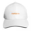 Eat Sleep Farm Repeat Baseball Cap Sunscreen Snapback Cap Summer Hat Vintage Women Hats Unisexs