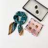 Spring New Silk Scarf 71 Square Scarf Wholesale Neck Small Scarf Puppy Printing Silk Scarf High-end Women's Thin