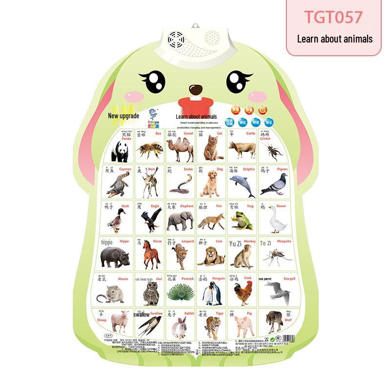 Children s Pinyin Sound Chart: Early Education Wall Sticker Toy
