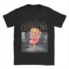BALLERINA Capuccina T-Shirt Sommer Baumwoll-T-Shirts für Männer Neuheit Lässiges T-Shirt Kurzarm Fantastische Tees