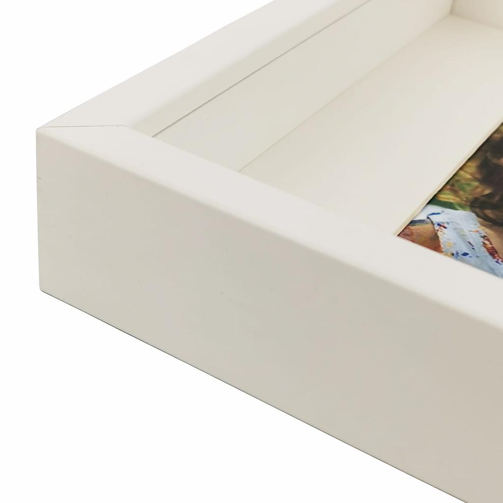 Photo Frame 016/47 M043  White 20X25 Cm Sku: 3Dbf1647-A20251318M043