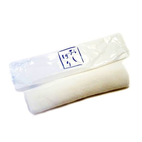 Daikoku Kogyo High-Grade Round L-Type Hand Towel Pattern, 100 Count, White, 250x320mm, Fresh Mate, 371221