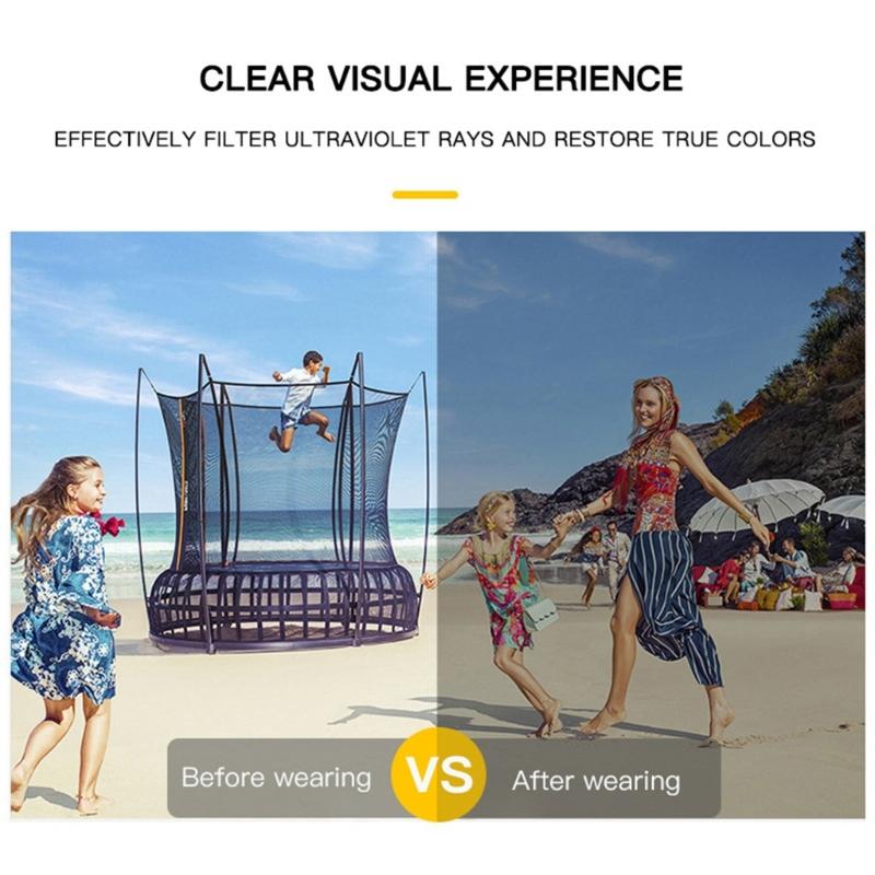 Round Metal Frame Sunglasses Retros Trendy Light Weight Sunglasses with Sun Protecting for Outdoor Activity