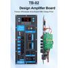 B03B-High Power DSP Bluetooth 5.3 Amplifier Board 8-18 Inch Trolley Speaker Outdoor Audio Amp Module Mono 60W Stereo Amp