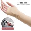 SEBS Soft Hand Gloves with Wrist Guards for Sports & Fitness Anti-Wear Palm Protection