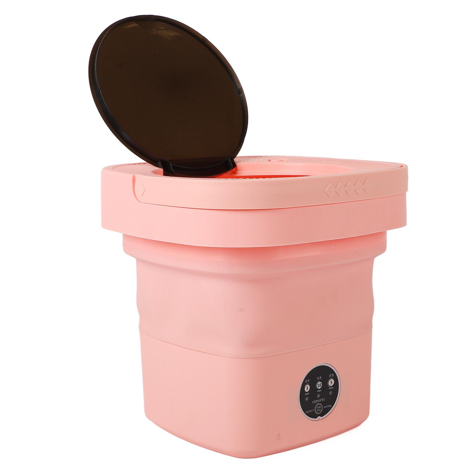 8L   Machine à Laver Pliable Portable pour Sous-Vêtements pour Dortoir Chambres d'Hôtel