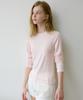LETTER FROM MOON Letters Routine Long Sleeve T-Shirt (Pink)
