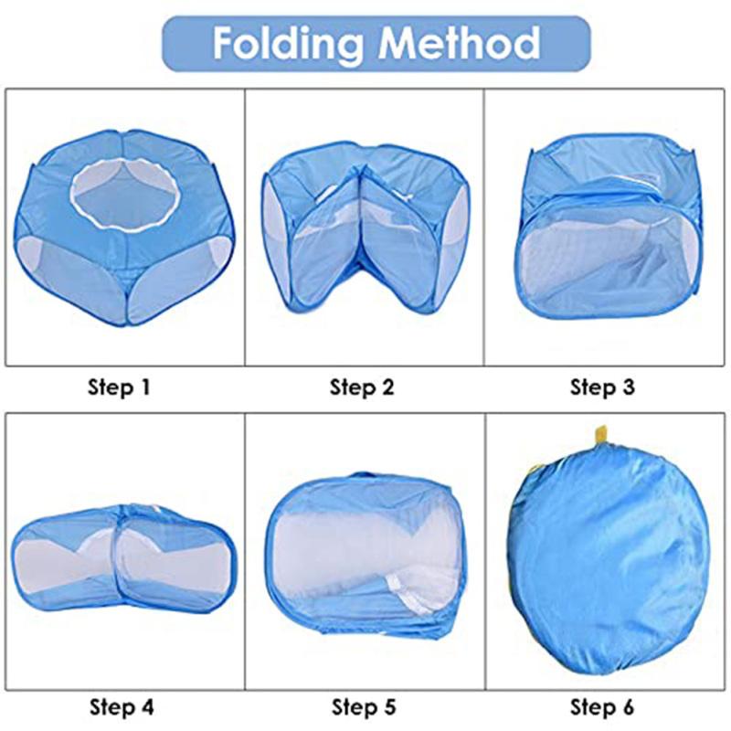 Pet Folding Fence Pet Playpen Small Animals Cage Tent For Guinea Pig Rabbits Hamster Chinchillas