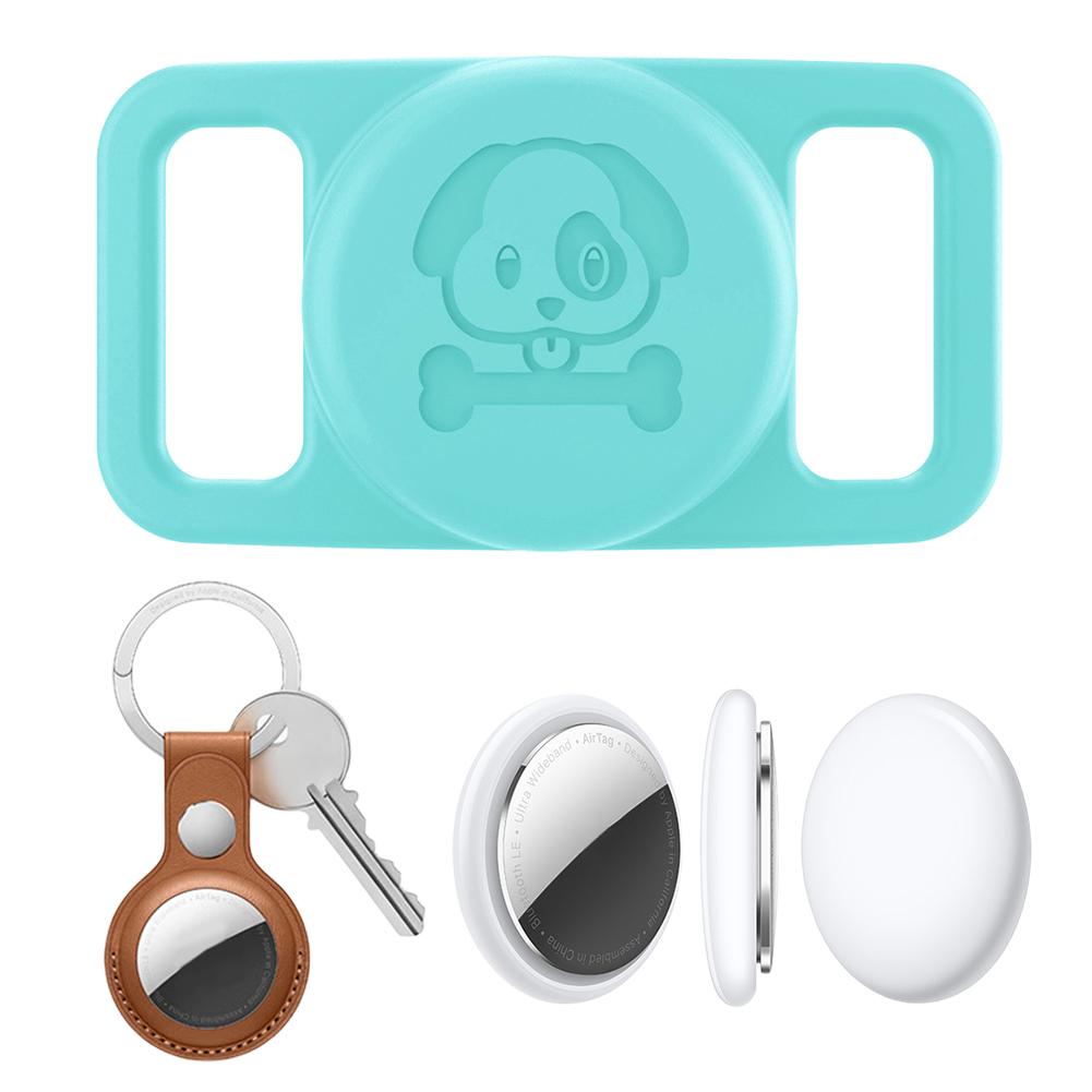 Étui De Protection Pour AirTag – Lot De 2 | Coque Antichoc, étanche, Anti-rayures, Avec Anneau Métallique – Compatible Porte-clés, Sac, Bagage, Collier Animal