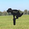 Suitable for Four Seasons of Decorative Gifts,1pc One Puppy Ground Insert, "No Poop" Lawn Sign,Universal Garden Farm Decoration