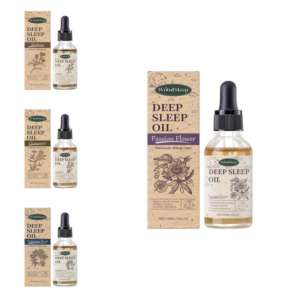 Woodsleep Sleep Essential Oil Series Gentle Moisturizing Relaxing Body Care 30ml