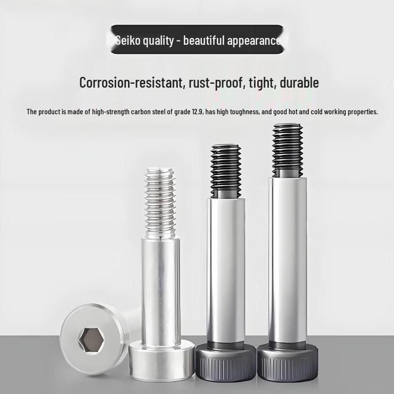 Hex Socket Shoulder Screw, Grade 12.9