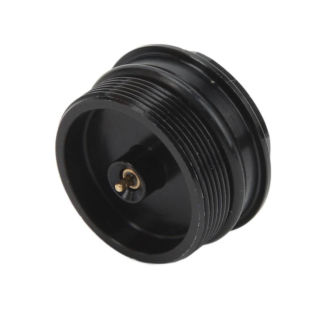 Bike Front Fork Valve Nut Bicycle Air Fork Cap Assembly Aluminum Alloy Valve Core Replacement