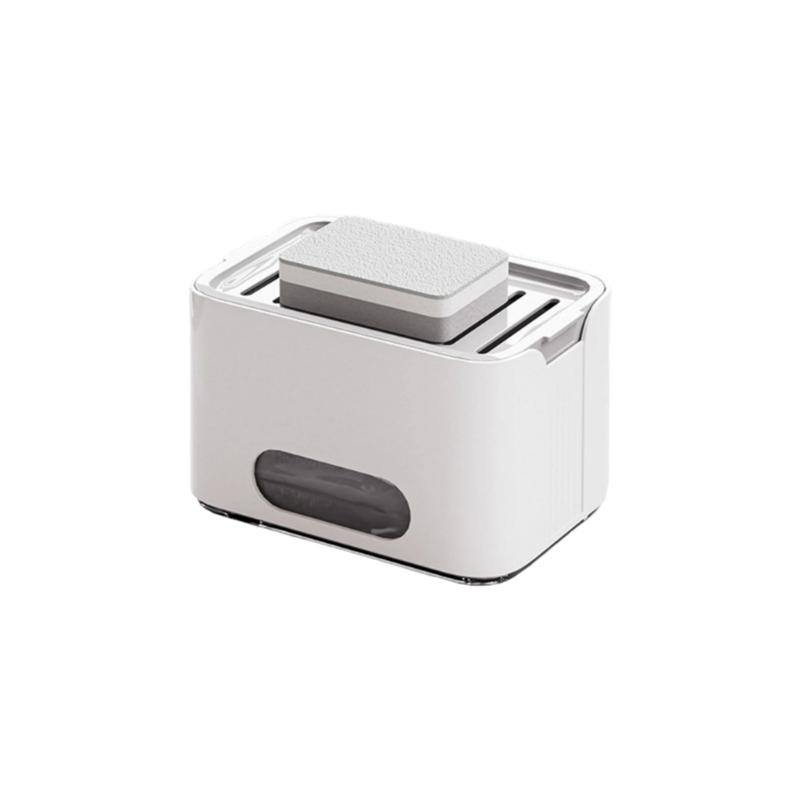 

Plastic Liquid Soap Container For Home Restaurant Sink Essential Innovative Draining Soap Dish
