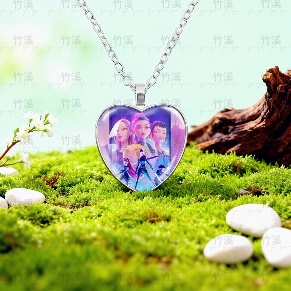Anime Style Necklace - Cute Charm Pendant for Daily Wear, Gift for Girls & Anime Fans