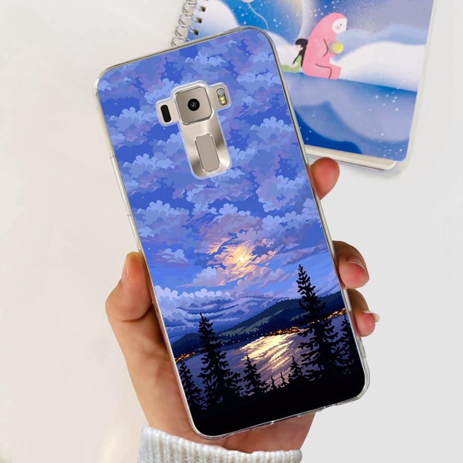 Cute Case For Asus ZenFone 3 ZE520KL ZA520KL Soft Silicone TPU Protective Cover For Asus Z017D Z017DA Z017DB Phone Cases 5.2"