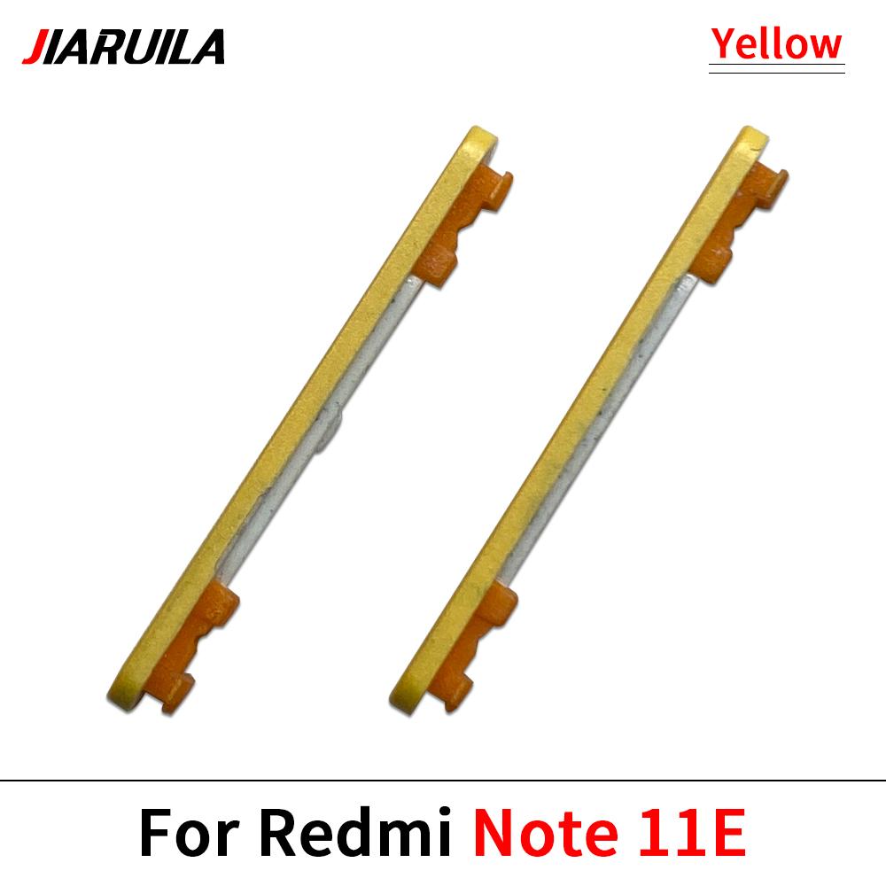 Power Button Switch & Volume Up / Down On / Off Button Flex Cable For Xiaomi Redmi Note 11E 11 Pro Plus Poco C61 F1