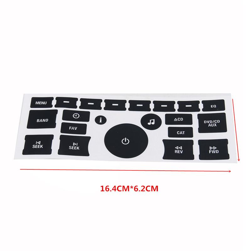 Car Button Repair Sticker Various Styles Car Stickers