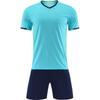 Drop-shipping Customized Football Uniform Set for Adults & Children - Printed Jerseys with Competition Numbers
