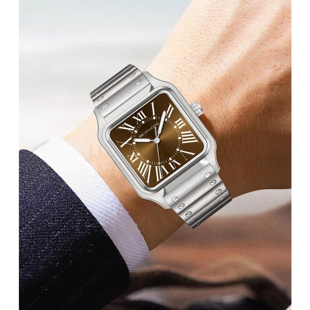 2025 New Hot Specht & Söhne Luxury 34MM Quartz Watch For Men & Women Watches Super Thin Steel Sapphire Crystal 50M Waterproof