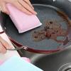 Esponja de limpieza lavable, fácil de limpiar, Color aleatorio, limpiador de ollas de descontaminación fuerte para uso diario, 4 Uds.