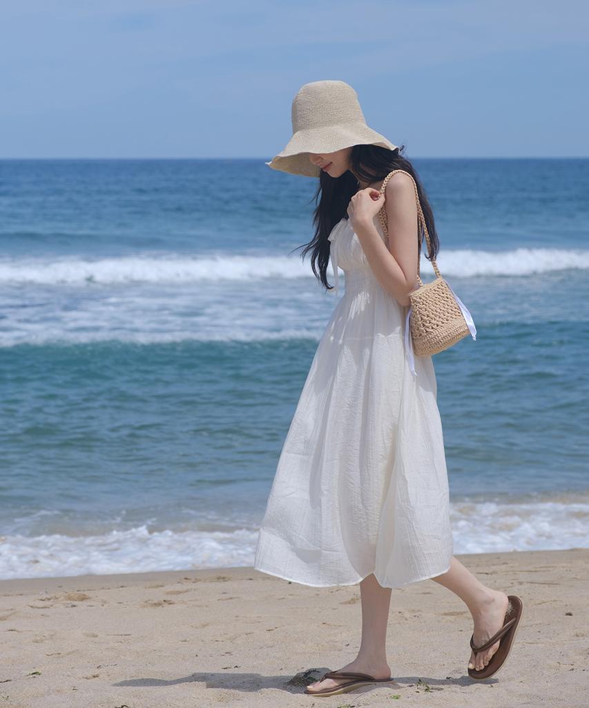 Atil Studio Handmade Lumi Crochet Raffia Birkin Bag _ [Natural Beige]