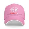 Se Non Puoi Schivarlo, Scontrati con Esso Stampa Sandwich Cappellino da Baseball Estivo Protezione Solare Cappello Unisex Regolabile Snapback Cappellini Cappelli da Papà