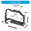 Versatile Metal Camera Cage Protective Camera Housing Camera Holder Photography Equipment Quick Installation for Z6III