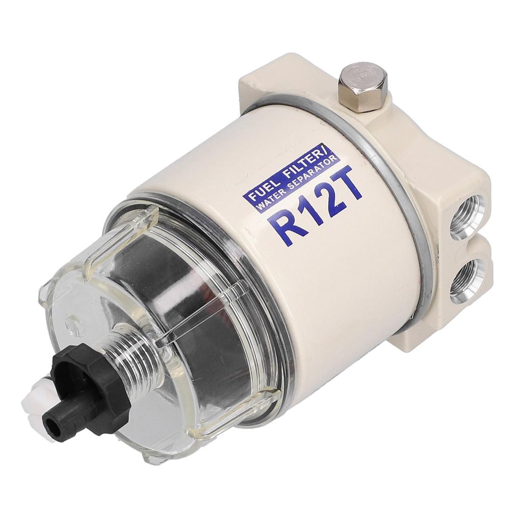 Filtru de combustibil marin SpinOn Separator de apă Debit 30GPH cu drenaj autoventilat Înlocuire R12T