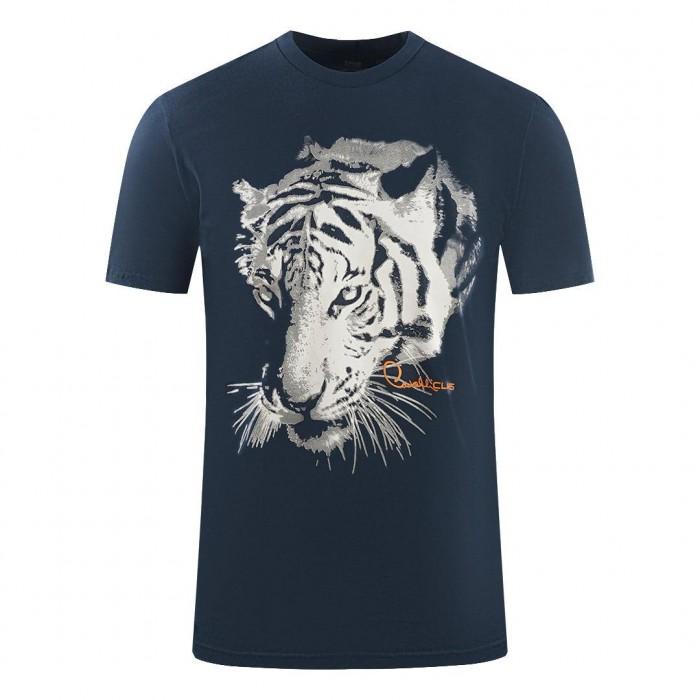 Cavalli Class Unisex Adult Tiger Logo T-Shirt