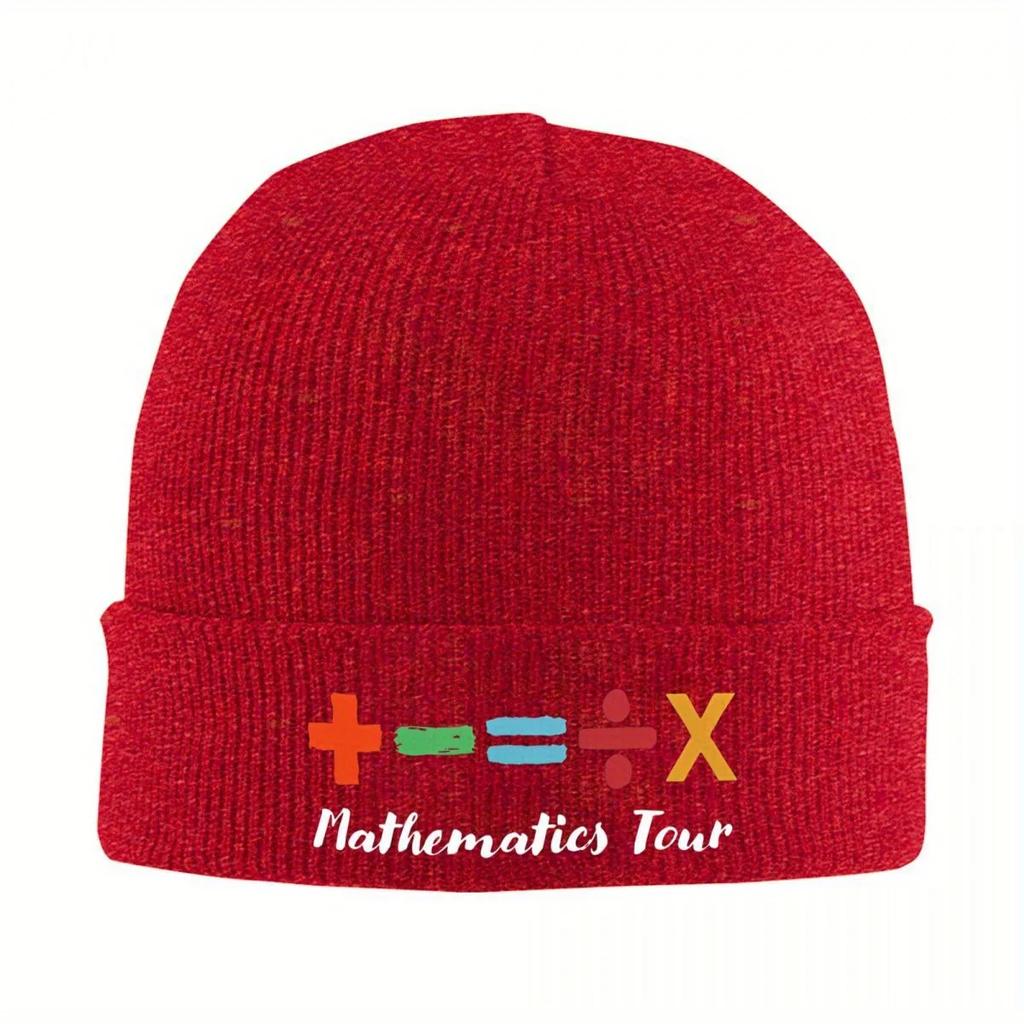 New Ed Sheerans Music Hat Autumn Winter Beanie Street The Mathematics Tour Cap Unisex Women Acrylic Knitted Caps