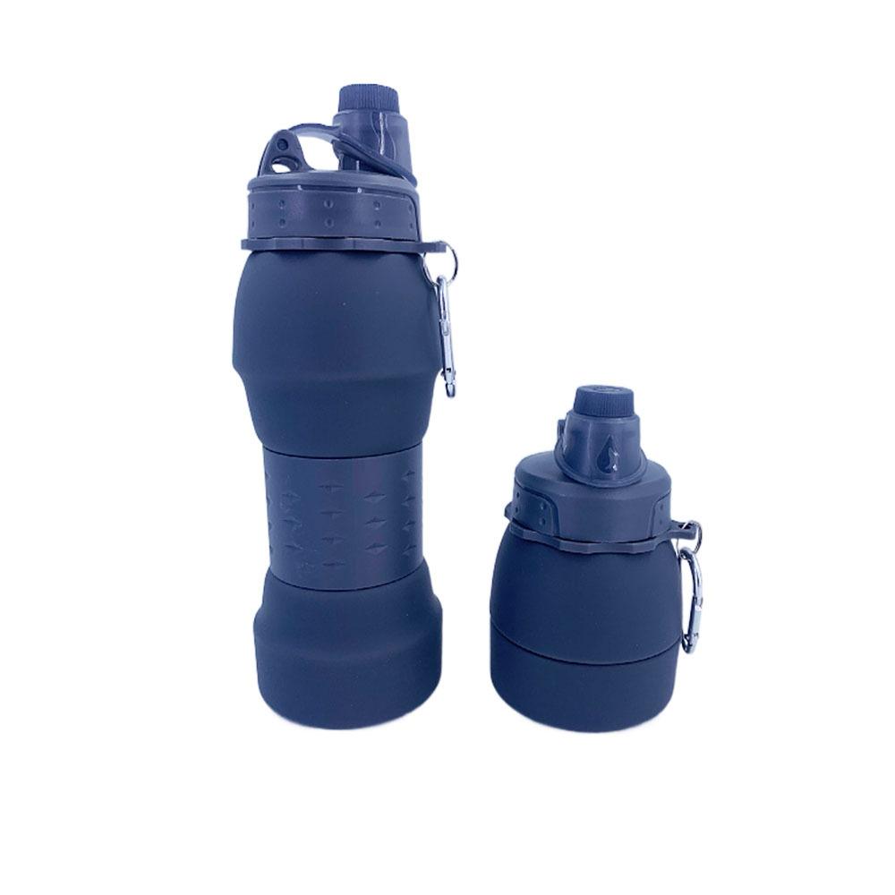 

Телескопический чайник из платинового силикона от производителя, 600 мл, спортивная кружка для воды на открытом воздухе, переносная складная подарочная кружка