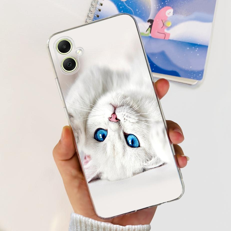 For Samsung Galaxy A05 Case SM-A055F Cute Painted Back Cover Phone Case For Samsung A05 A 05s Galaxy A05s Soft TPU Fundas Bumper
