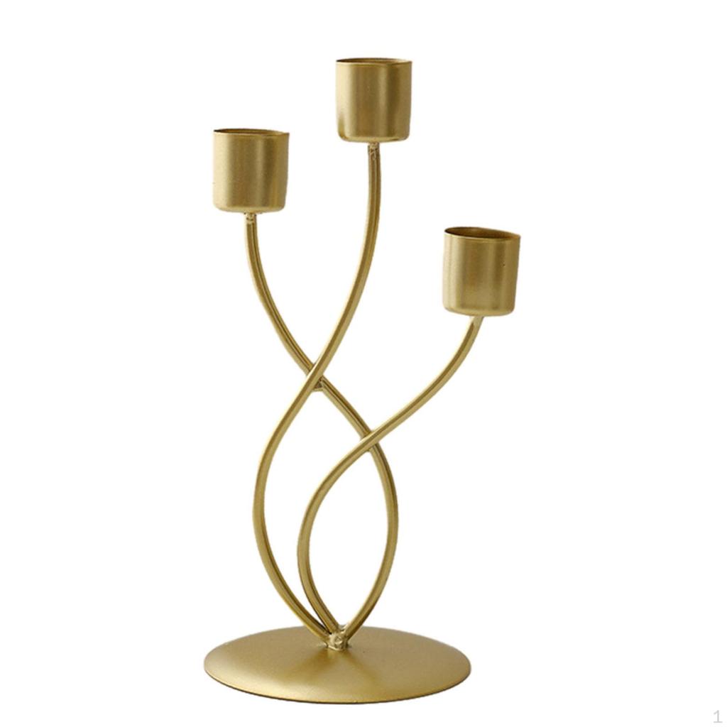Candle Holder for Pillar Candles Stick Retro Table Centerpiece Ornament Living