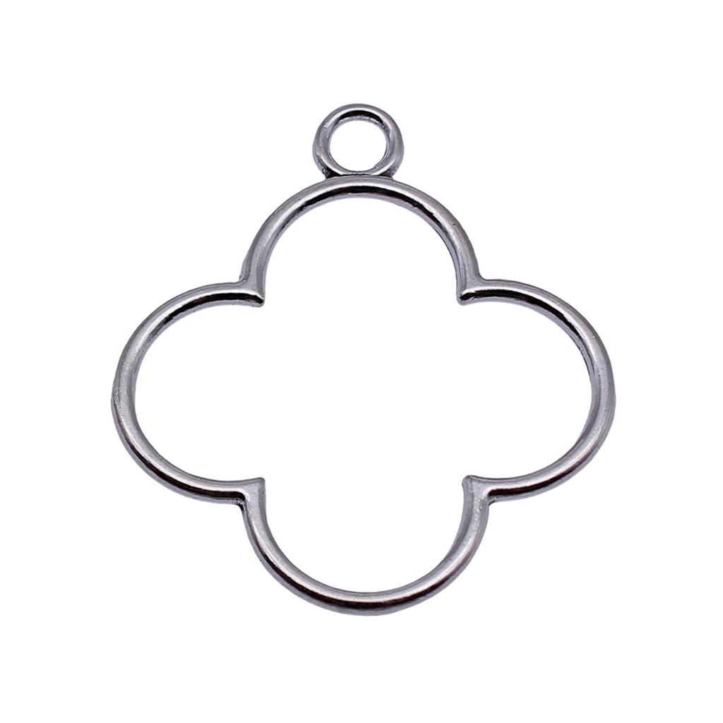 Planet Charms Geometric Openwork Resin Pendants For Space Themed DIY Jewelry Accessories