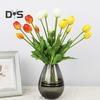Simulated Tulip 37cm Artificial Tulip Faux Silk Fake Tulip Flower Bulk for Vase Wedding Home Decor Spring Parties Mother's Day Gift