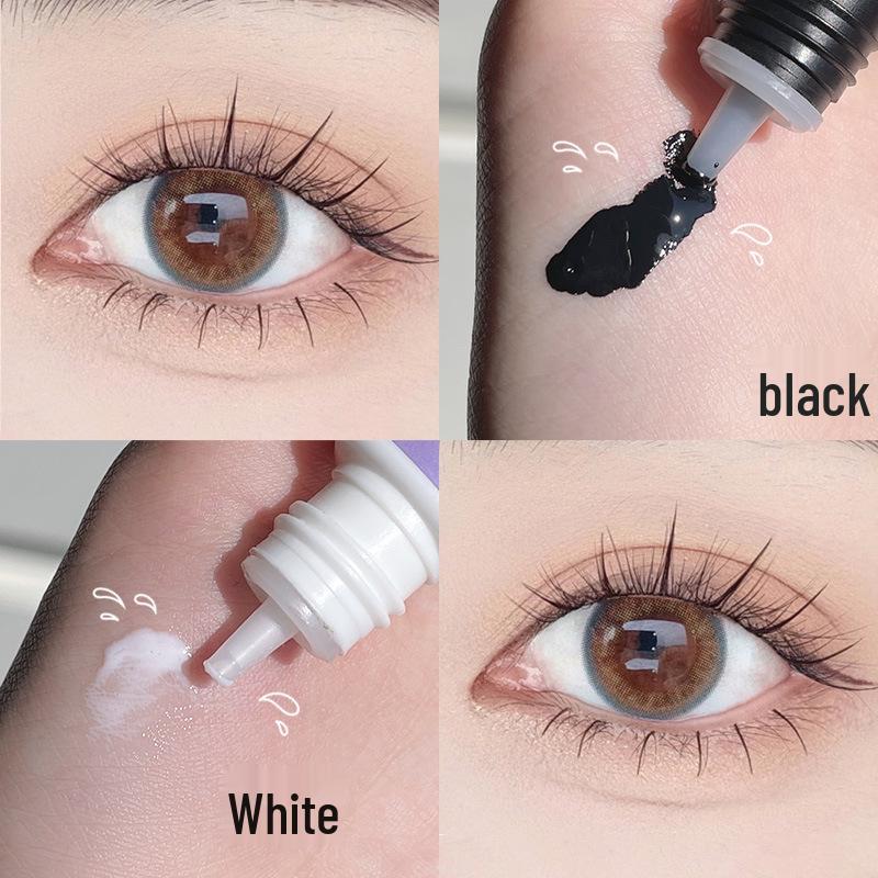 BQI Quick-Dry Invisible Lash Adhesive - Long-Lasting, Waterproof, Sweatproof, Gentle, Self-Adhesive Eyelash Glue.