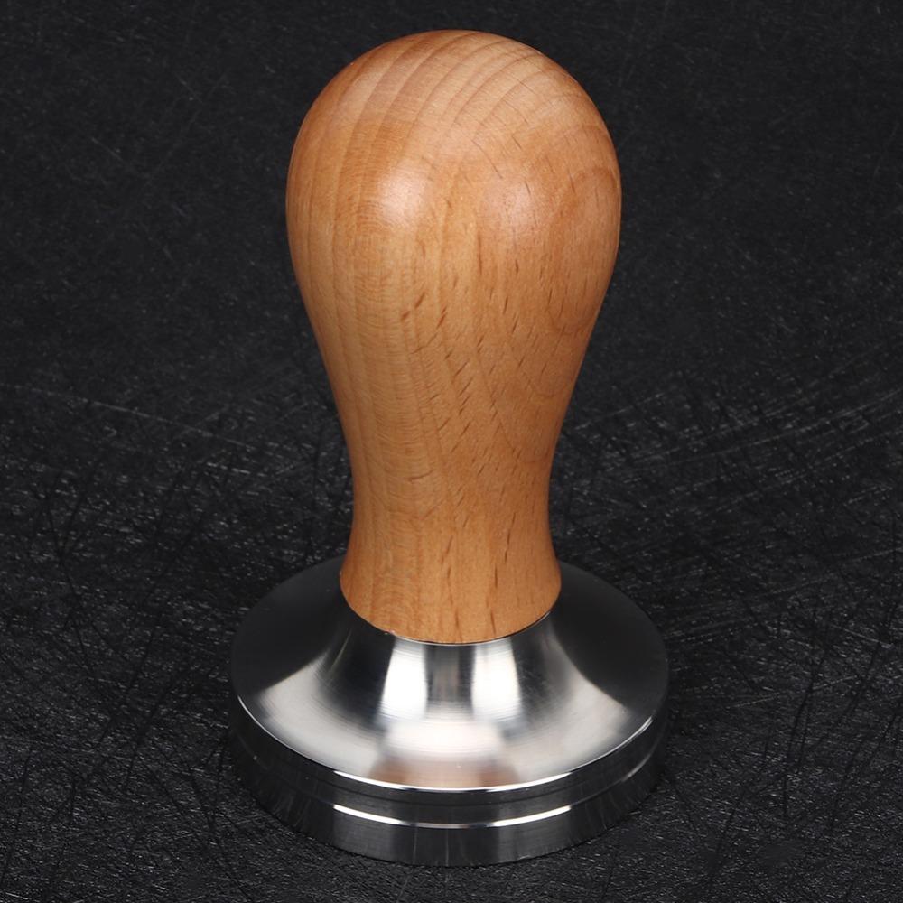 Wooden Handle Coffee Tamper Stainless Steel Stainless Steel Tamper  Coffee Making