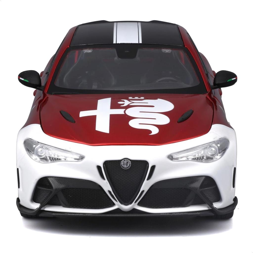 Bburago 1/18 Scale Alfa Romeo Giulia GTAm #99 2020 Racing Diecast Model Car Finished Product 18-11049 (#99)