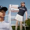 Onmygame Girls' Cool-Feel Quick-Dry Striped Polo T-Shirt
