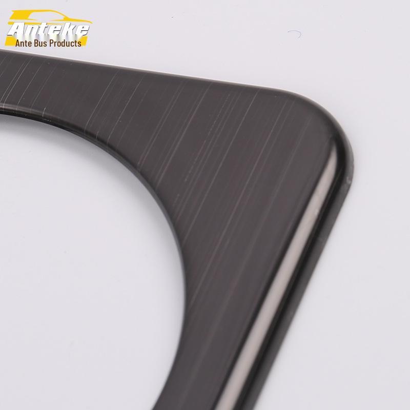 Compatible with 18 Models: Ruicheng CC Rear Cup Holder Bright Ring & Third Row Armrest Water Cup Decoration Frame.