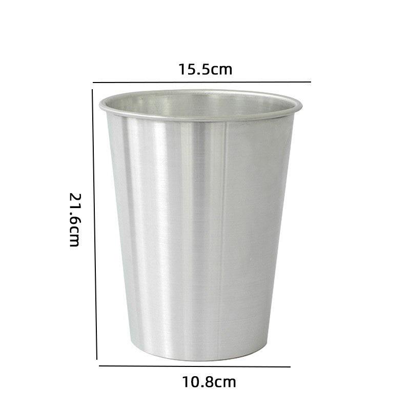 Stylish Aluminum Flower Bucket for Home, Hotel, or Flower Shop Décor Medium